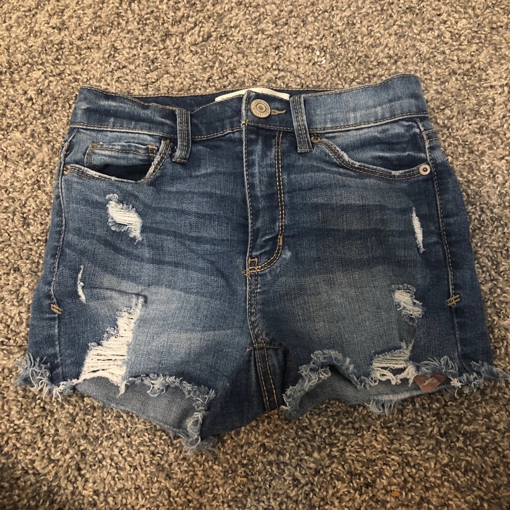 mudd size 1 jean shorts